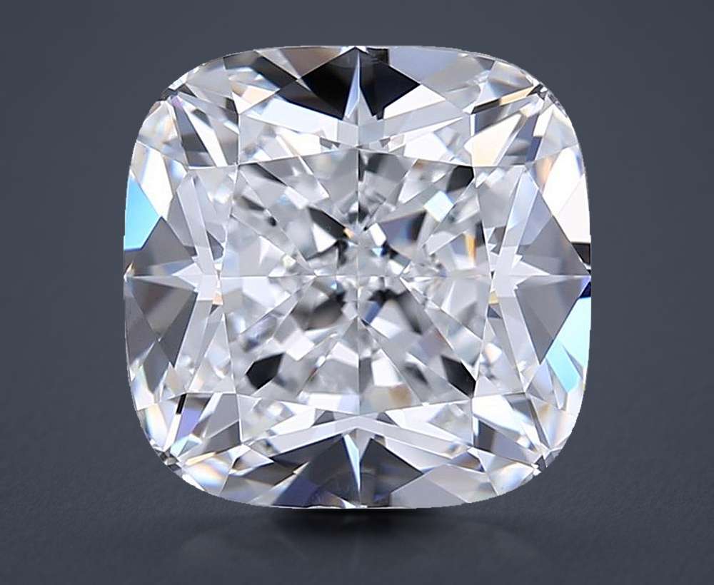 3.77 Carat Cushion Lab Diamond