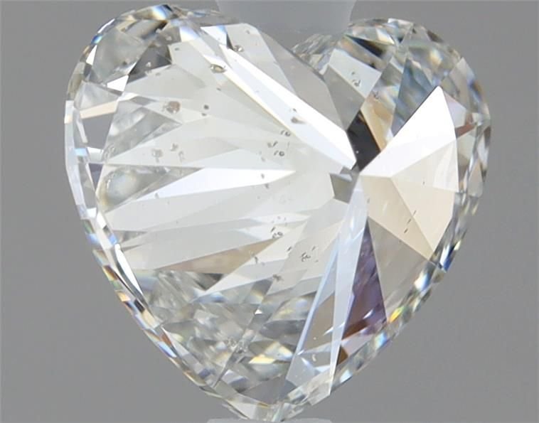 0.80ct F SI2 Rare Carat Ideal Cut Heart Diamond