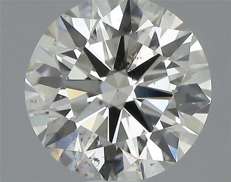 0.81ct K SI1 Rare Carat Ideal Cut Round Diamond