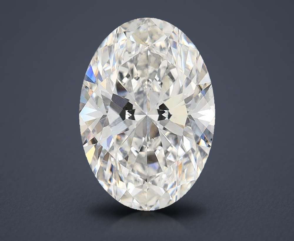 3.51 Carat Oval Lab Diamond