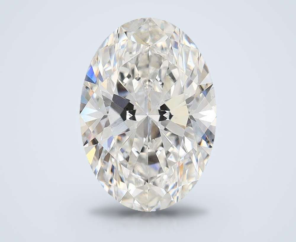 3.51 Carat Oval Lab Diamond