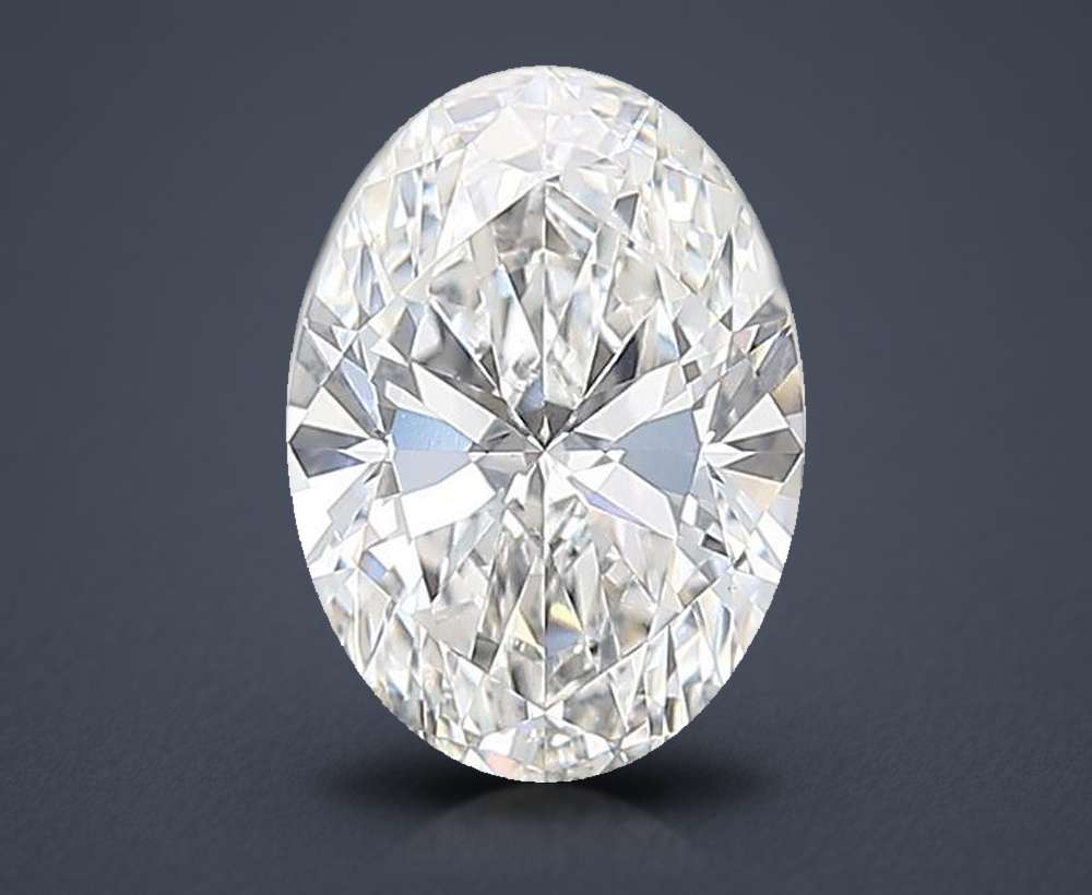 1.53 Carat Oval Lab Diamond
