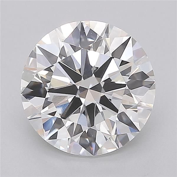 3.02ct G VS1 Rare Carat Ideal Cut Round Lab Grown Diamond