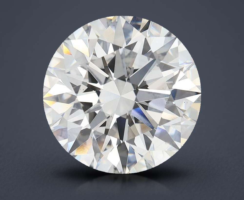 6.54 Carat Round Lab Diamond