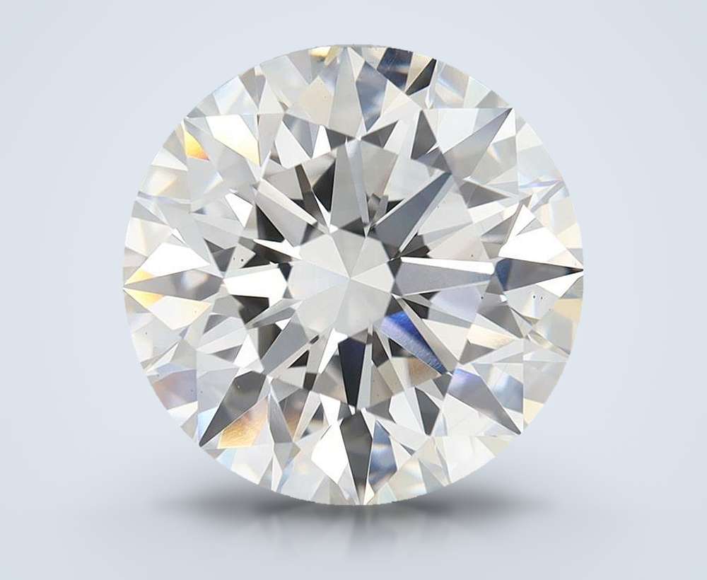 6.54 Carat Round Lab Diamond