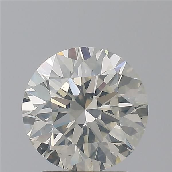 1.71ct K SI2 Rare Carat Ideal Cut Round Diamond