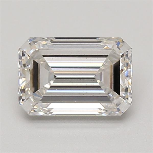 1.71ct E VS2 Rare Carat Ideal Cut Emerald Lab Grown Diamond