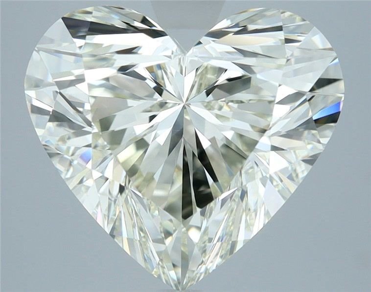 5.50ct J VS2 Very Good Cut Heart Diamond