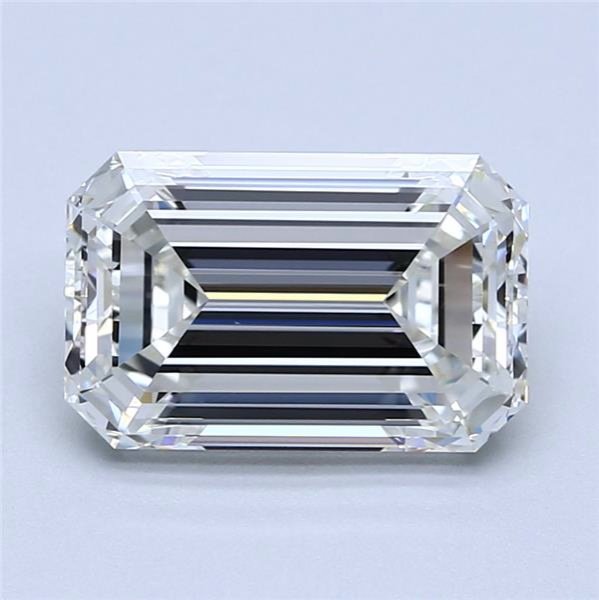3.01ct G VS1 Rare Carat Ideal Cut Emerald Diamond