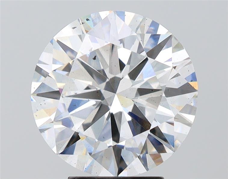 4.00ct F SI1 Excellent Cut Round Lab Grown Diamond