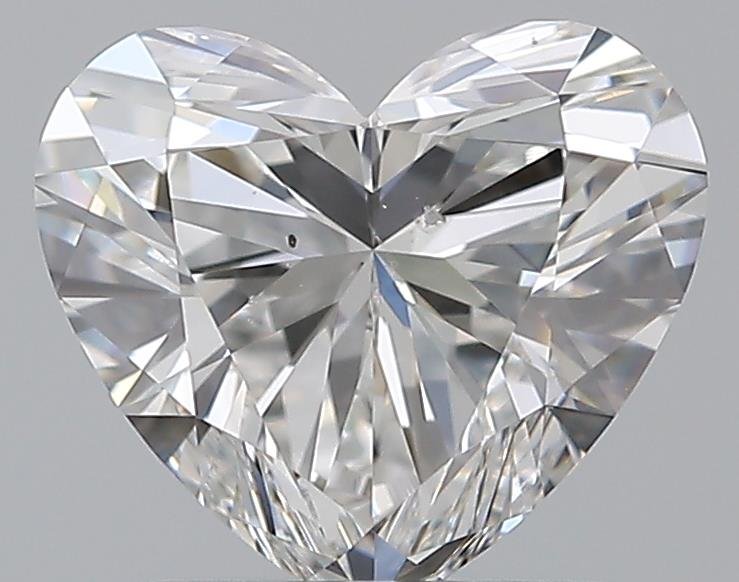 1.20ct F SI1 Rare Carat Ideal Cut Heart Diamond