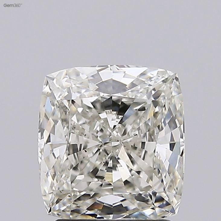 2.04ct H SI1 Rare Carat Ideal Cut Cushion Lab Grown Diamond