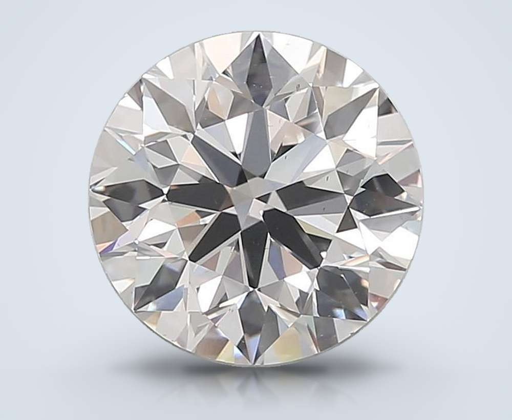 5.49 Carat Round Lab Diamond