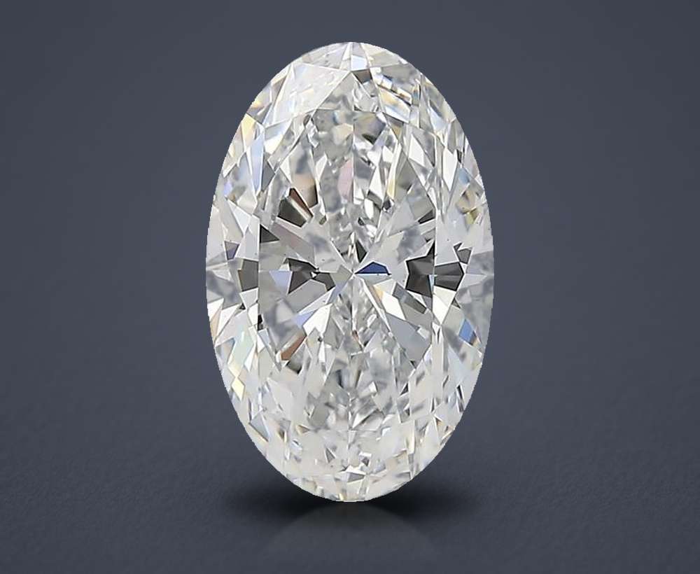 2.60 Carat Oval Lab Diamond