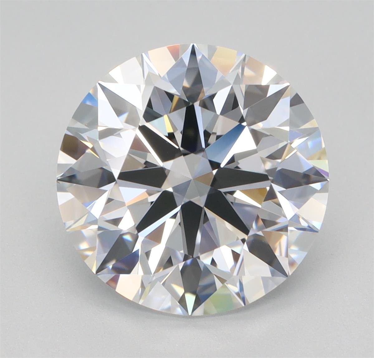 3.70ct D VVS2 Rare Carat Ideal Cut Round Lab Grown Diamond