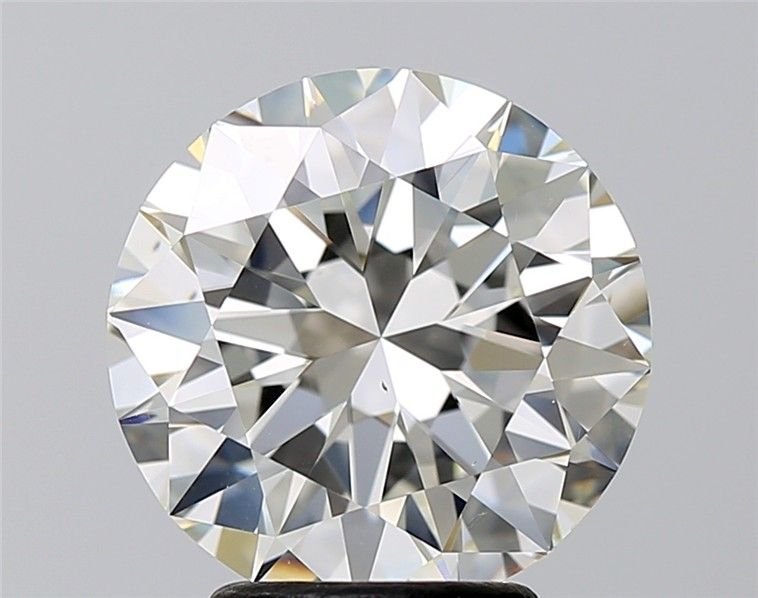 3.51 Carat Round Natural Diamond