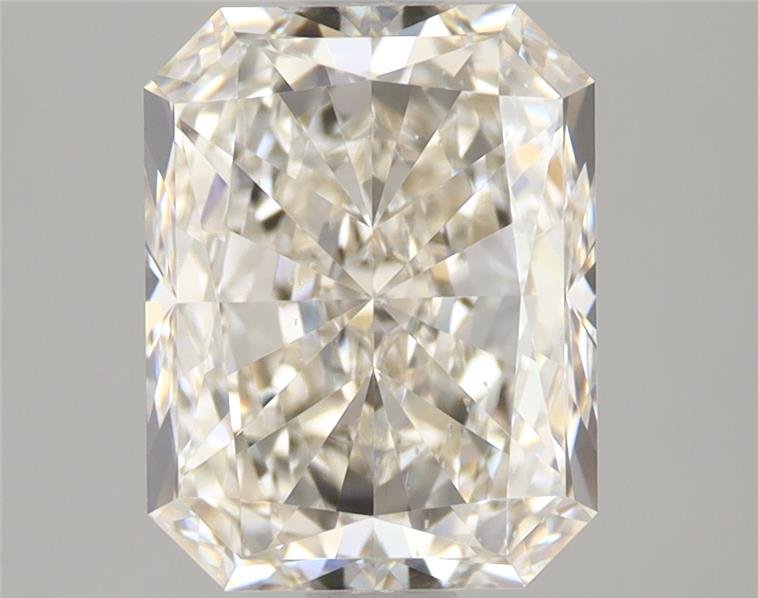 3.01ct J VS2 Rare Carat Ideal Cut Radiant Diamond