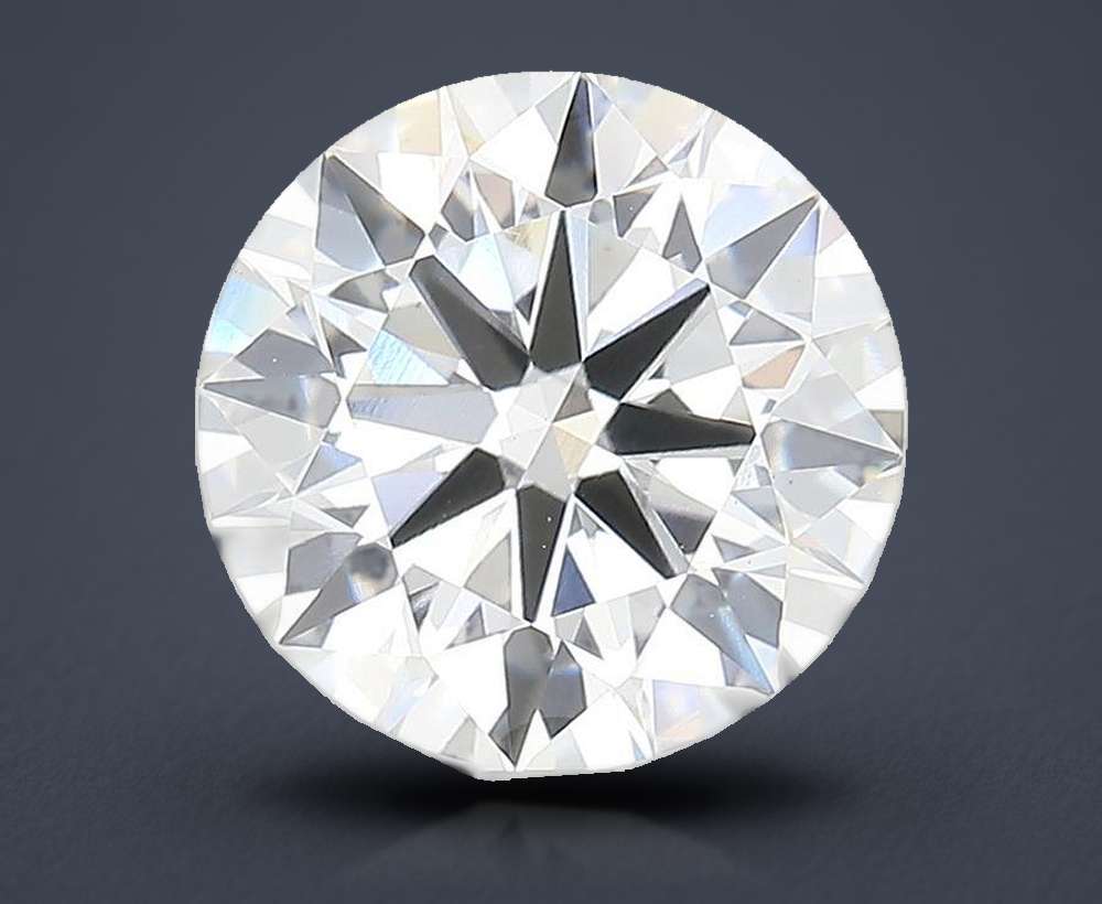 3.45 Carat Round Lab Diamond