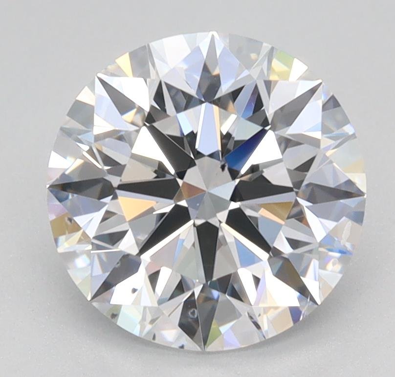 1.70ct D SI1 Rare Carat Ideal Cut Round Lab Grown Diamond