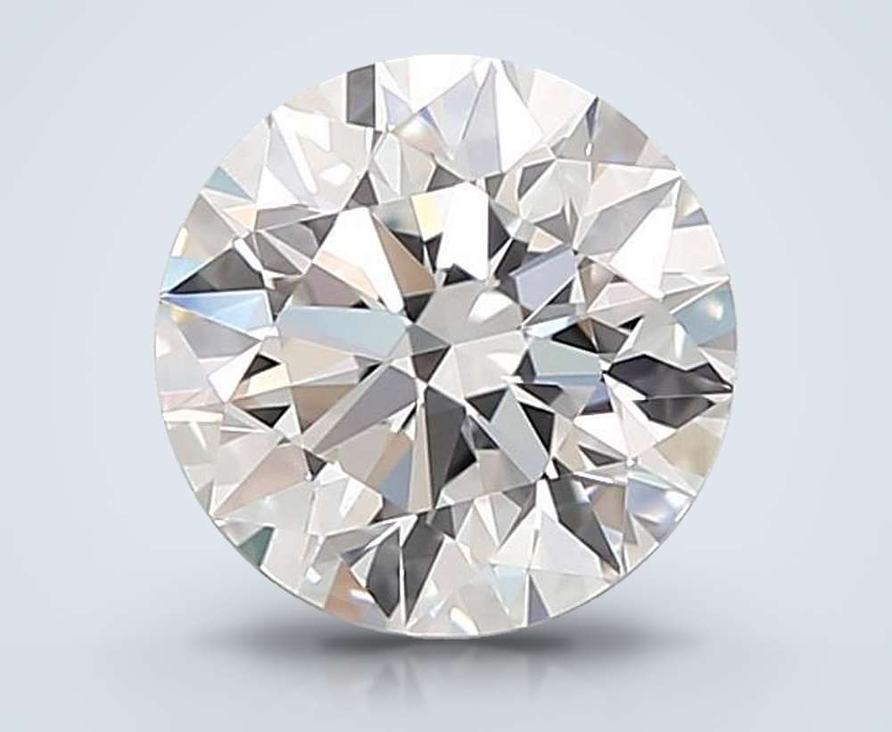 1.61 Carat Round Lab Diamond