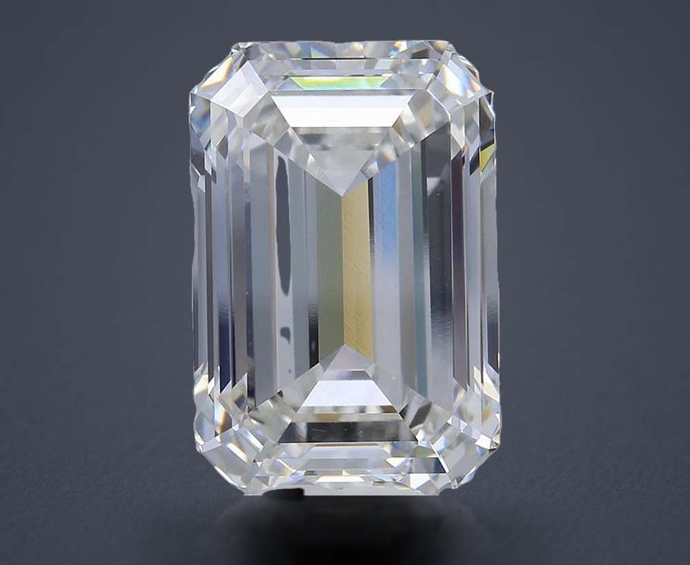 6.78 Carat Emerald Lab Diamond