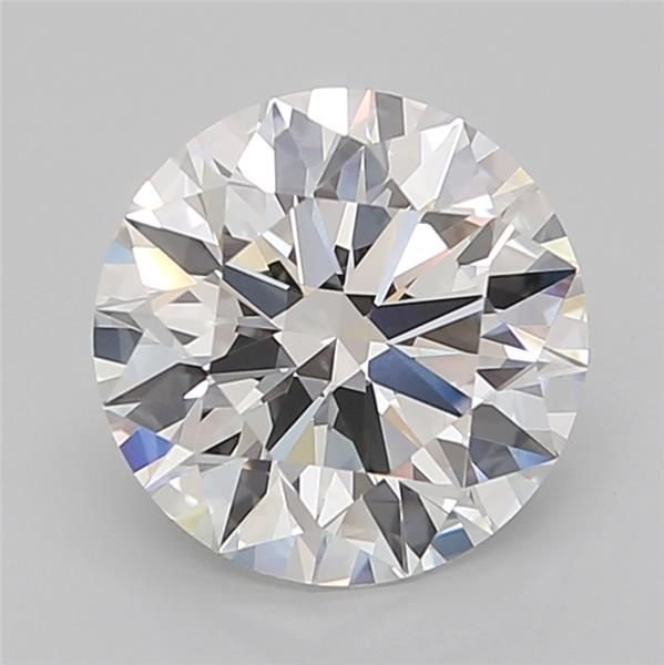 3.03ct E VS1 Rare Carat Ideal Cut Round Lab Grown Diamond
