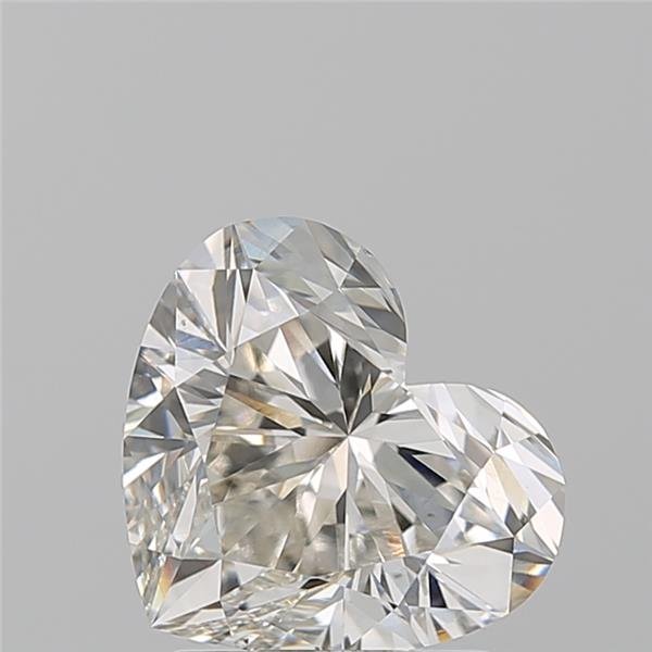 2.03ct J VS2 Rare Carat Ideal Cut Heart Diamond