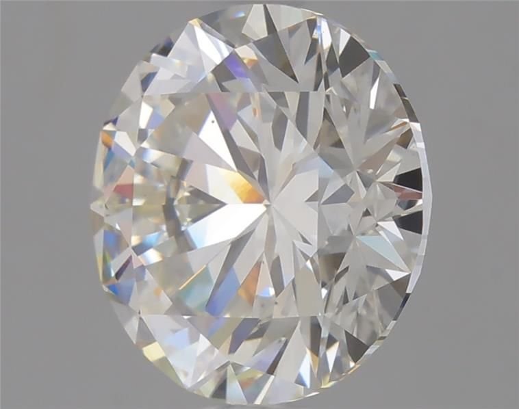 2.96ct H VS1 Excellent Cut Round Lab Grown Diamond