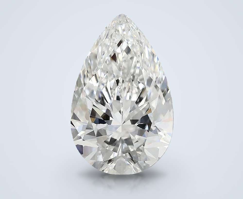 4.35 Carat Pear Lab Diamond