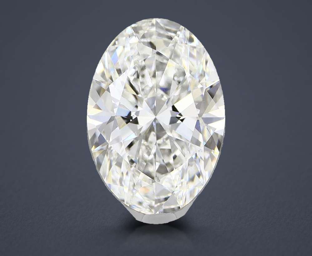 2.98 Carat Oval Lab Diamond