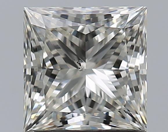 1.01ct J SI1 Rare Carat Ideal Cut Princess Diamond