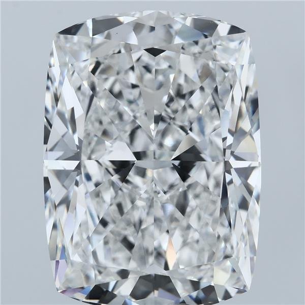 21.02ct E VVS2 Rare Carat Ideal Cut Cushion Lab Grown Diamond