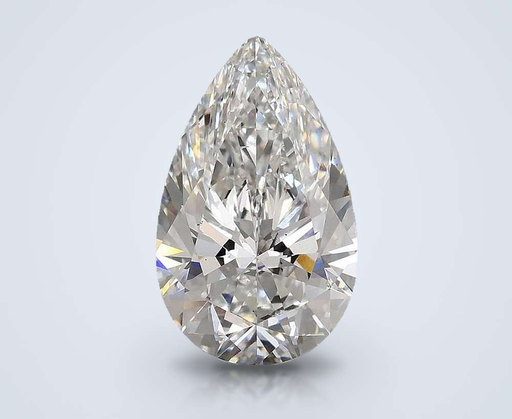 4.18 Carat Pear Lab Diamond