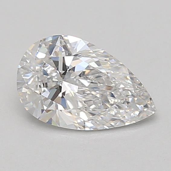 0.83ct D VVS2 Rare Carat Ideal Cut Pear Lab Grown Diamond