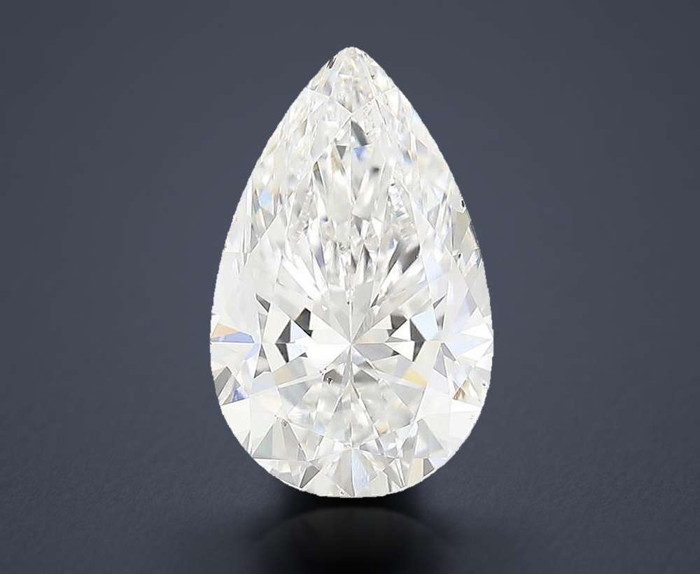 5.03 Carat Pear Lab Diamond