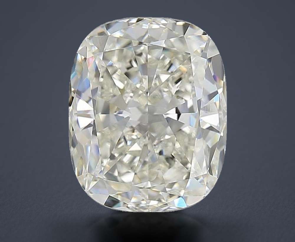 4.21 Carat Cushion Natural Diamond