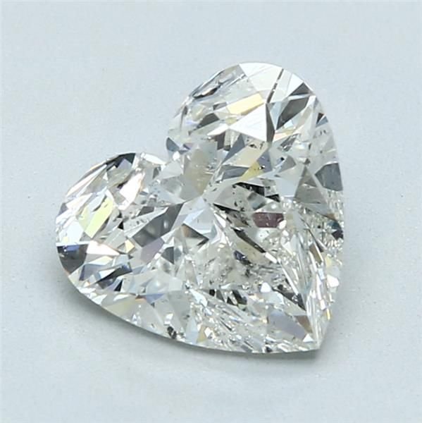 2.02ct J SI2 Rare Carat Ideal Cut Heart Diamond