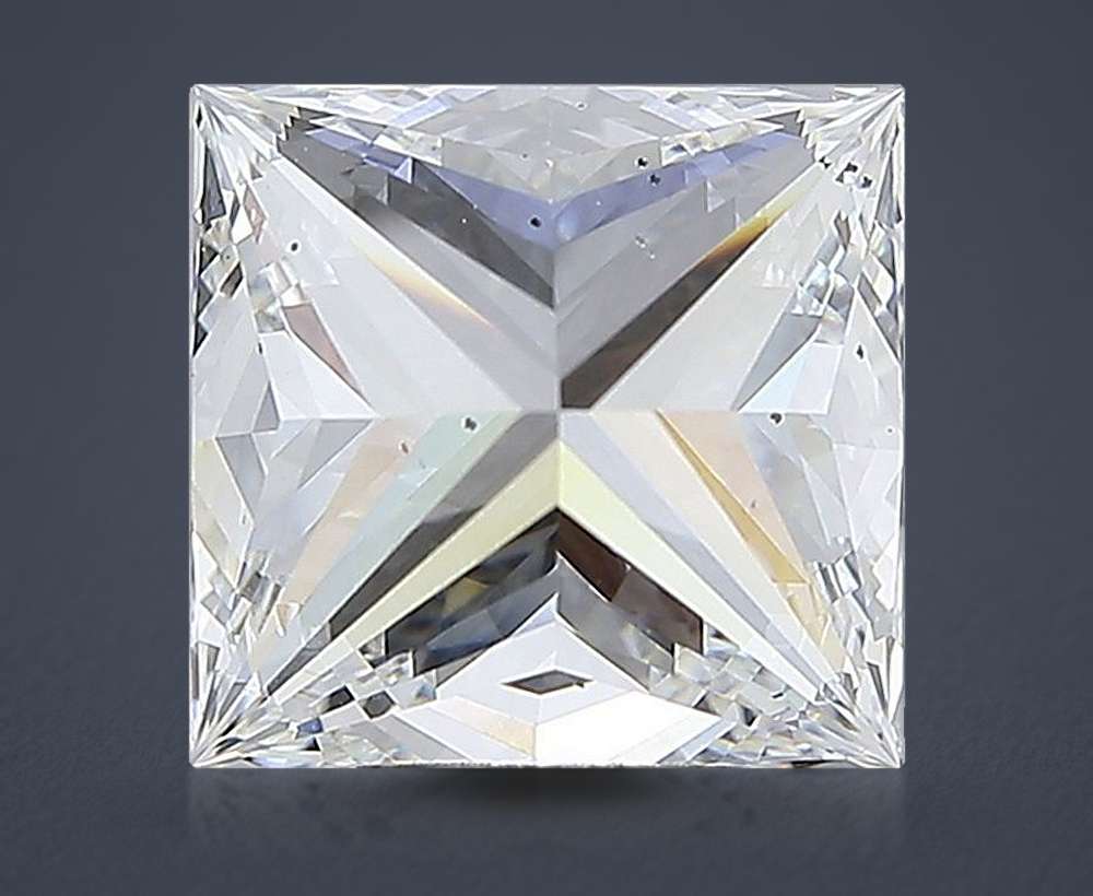 7.04 Carat Princess Lab Diamond