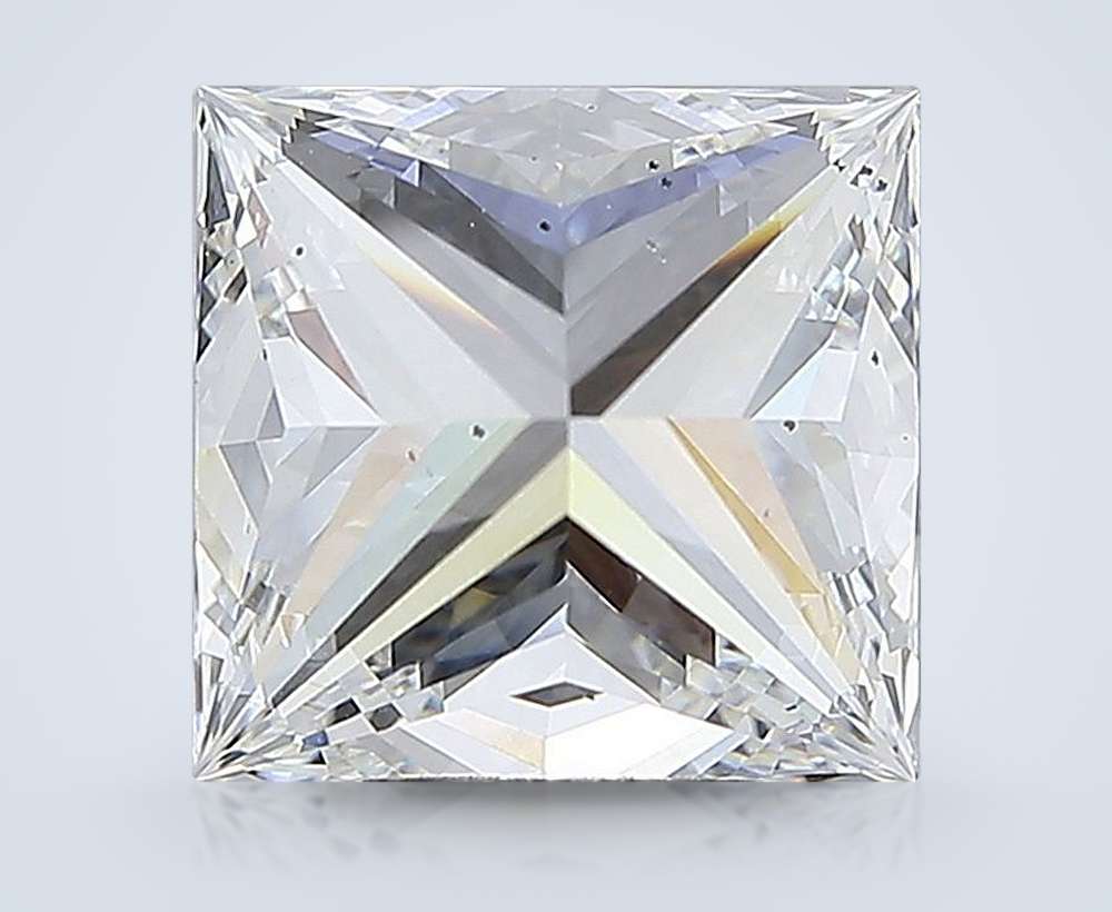 7.04 Carat Princess Lab Diamond