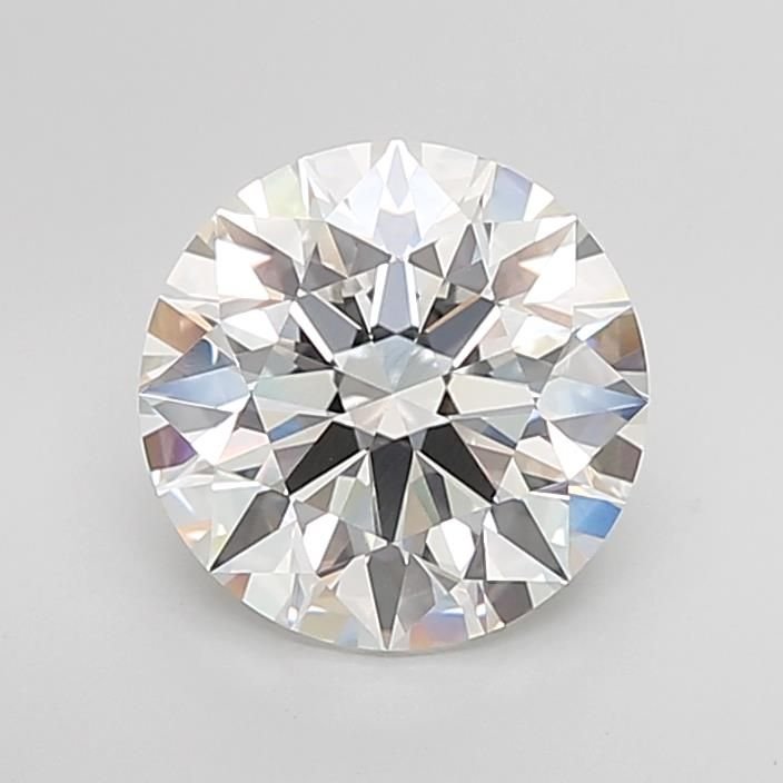 4.24ct G VVS2 Rare Carat Ideal Cut Round Lab Grown Diamond