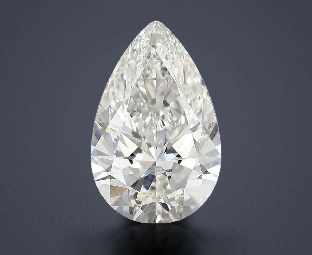 2.00 Carat Pear Lab Diamond