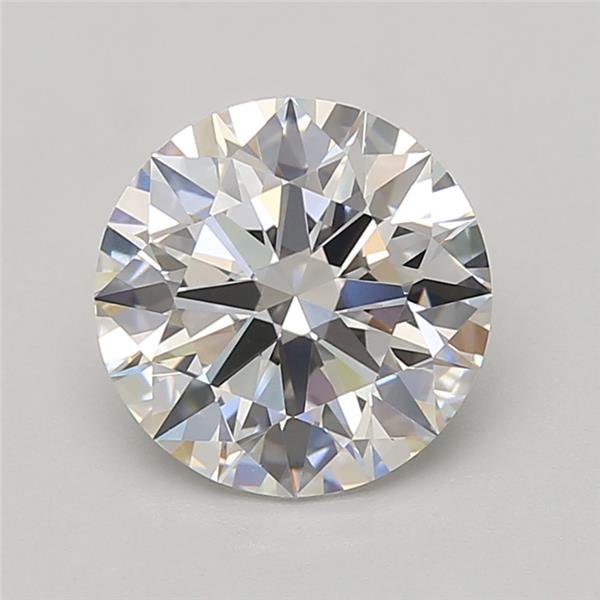2.85ct D VS1 Rare Carat Ideal Cut Round Lab Grown Diamond
