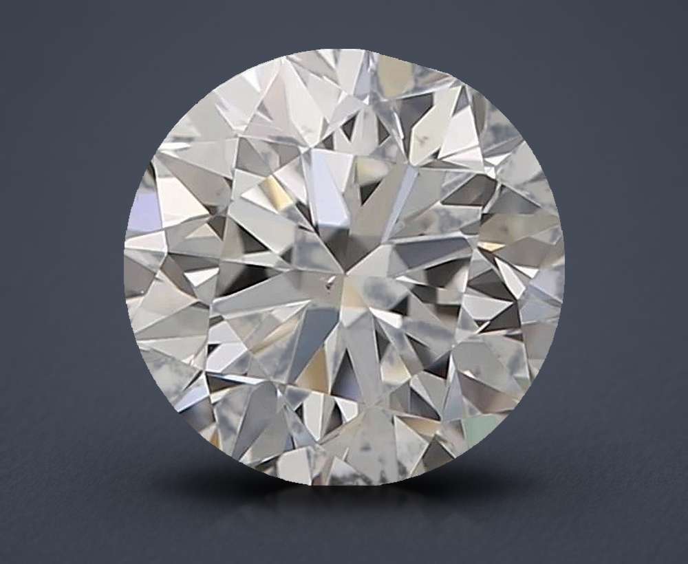 0.46 Carat Round Natural Diamond