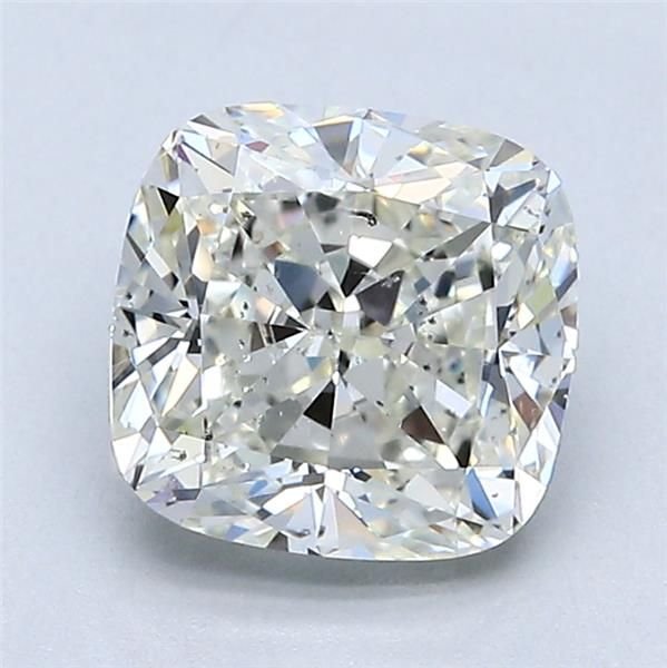 1.70ct K SI1 Rare Carat Ideal Cut Cushion Diamond