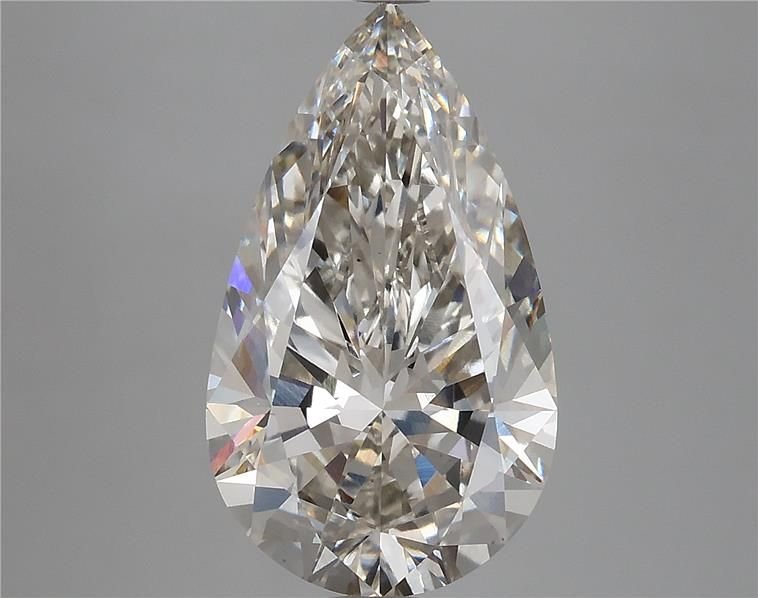 5.27ct I VS1 Rare Carat Ideal Cut Pear Lab Grown Diamond