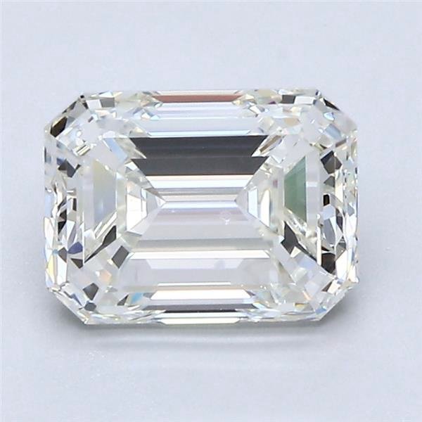 2.01ct I VVS1 Very Good Cut Emerald Diamond