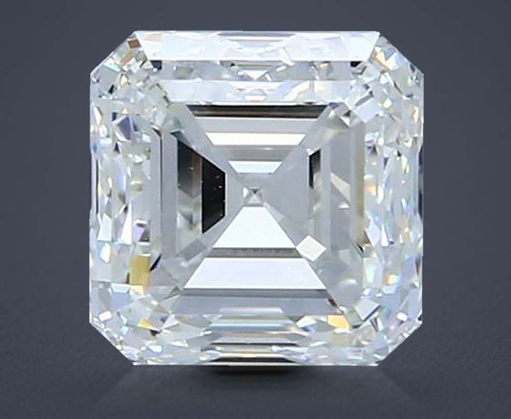 2.50 Carat Asscher Natural Diamond