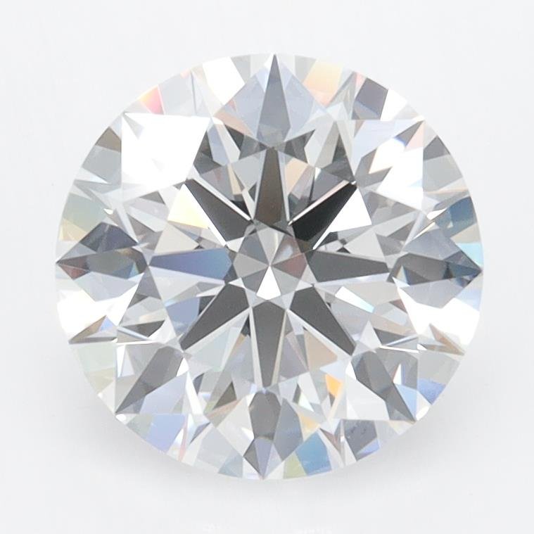 2.22ct D VVS1 Rare Carat Ideal Cut Round Lab Grown Diamond