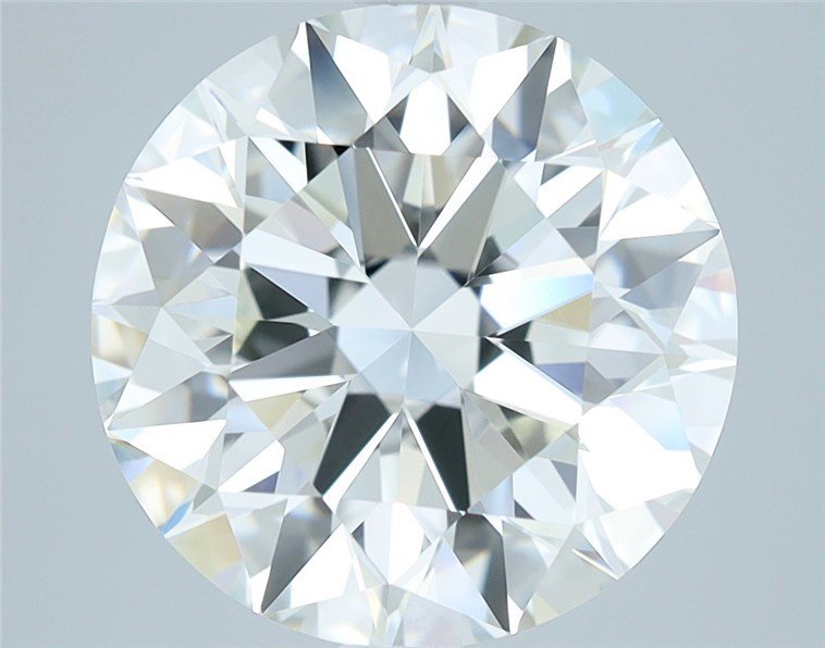 5.21 Carat Round Natural Diamond