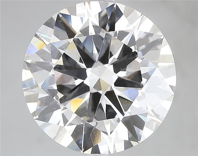 7.03ct F SI1 Excellent Cut Round Lab Grown Diamond